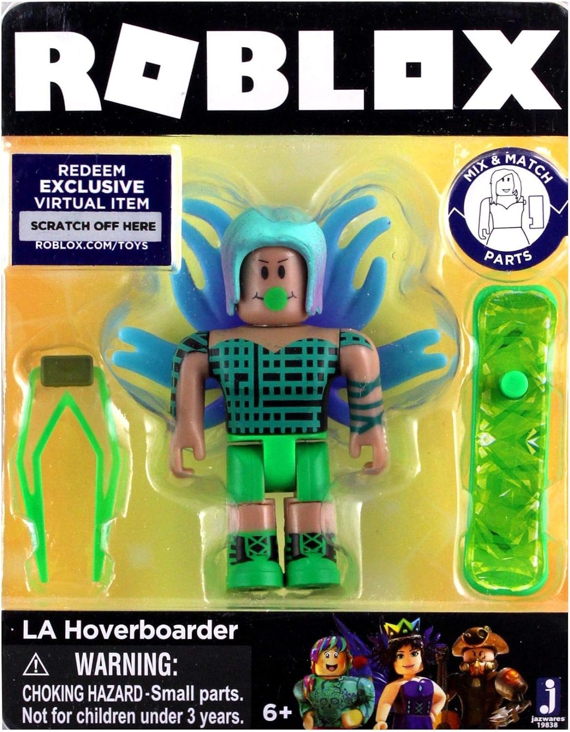 Roblox La Hoverboarder Figura Colección Niño Niña Original.