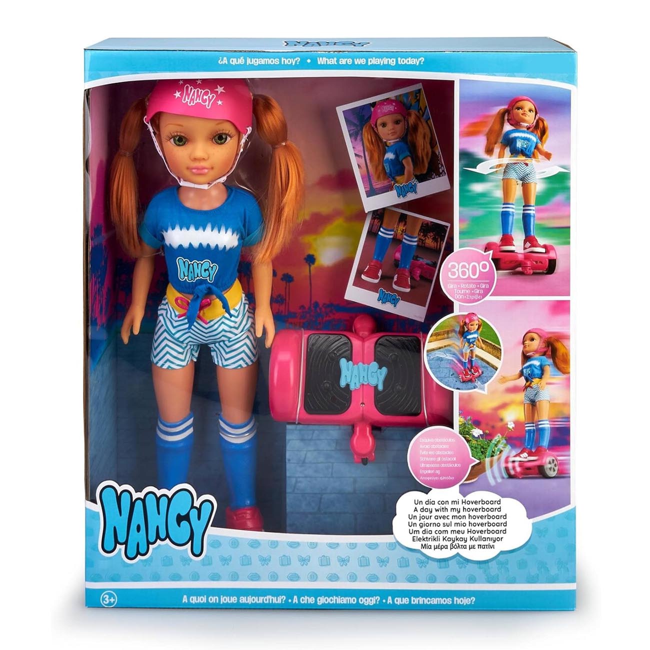 Nancy Famosa Un Día Con Patineta .