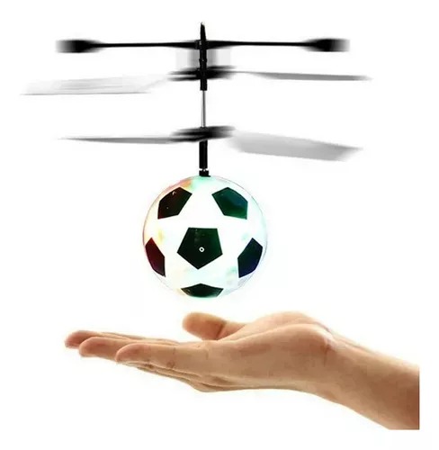 Esfera Mini Drone Volador Luces Led Con Sensor De Altura.
