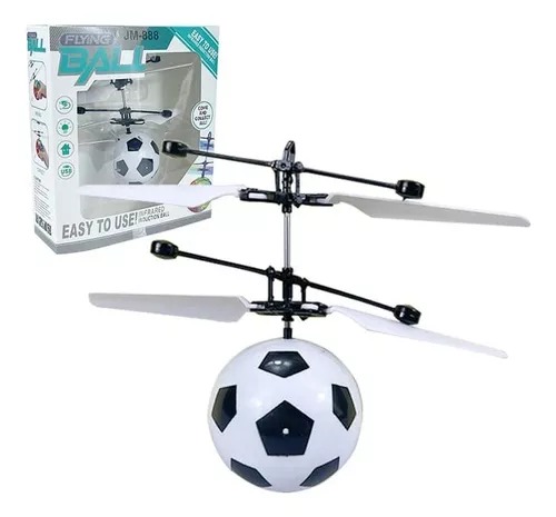 Esfera Mini Drone Volador Luces Led Con Sensor De Altura.