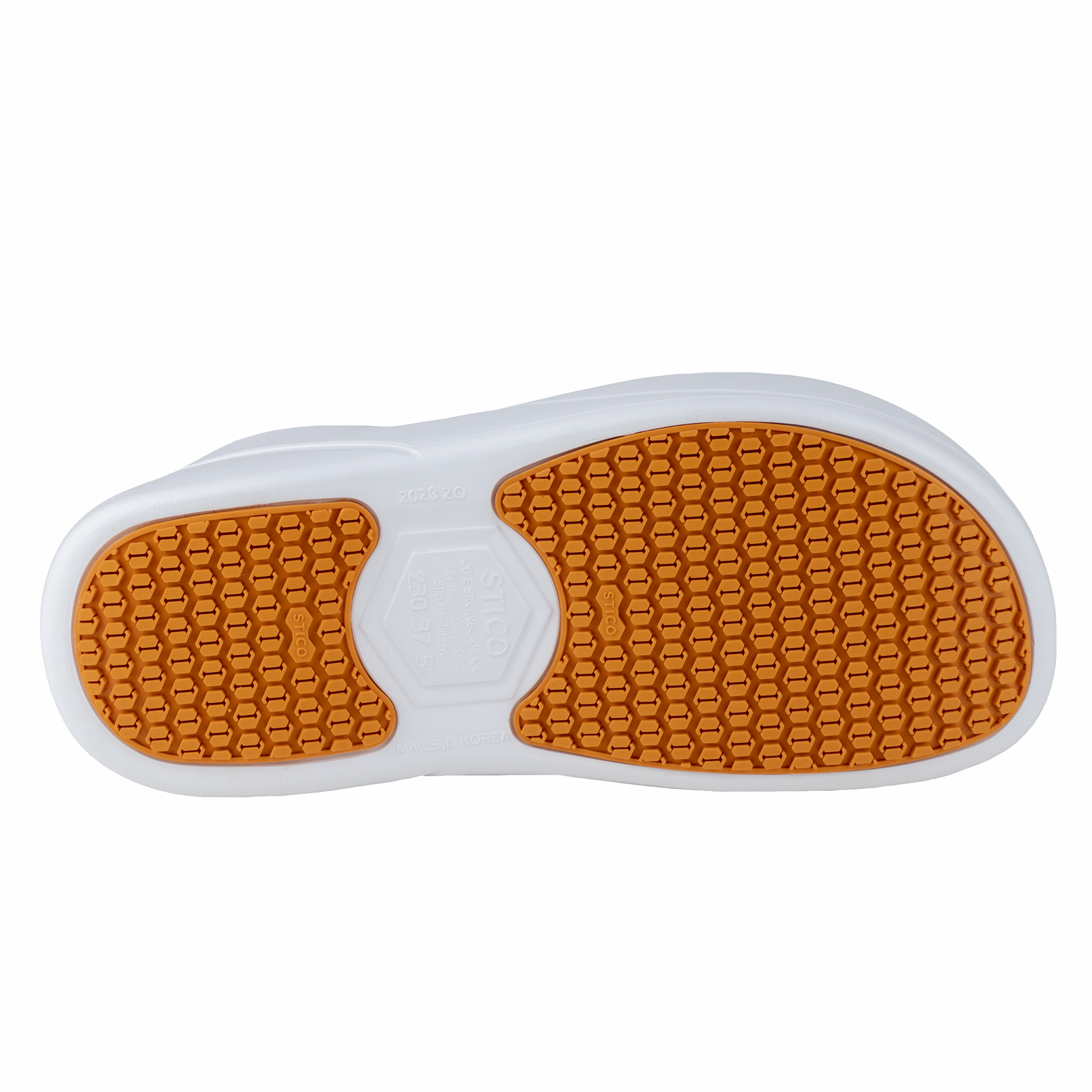 Zapato Medico Blanco Antiderrapante Cocina Chef Stico Nec06