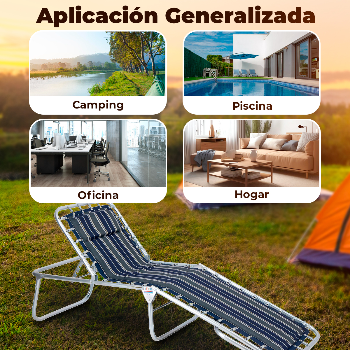 Catre Plegable Ortopédico 512.