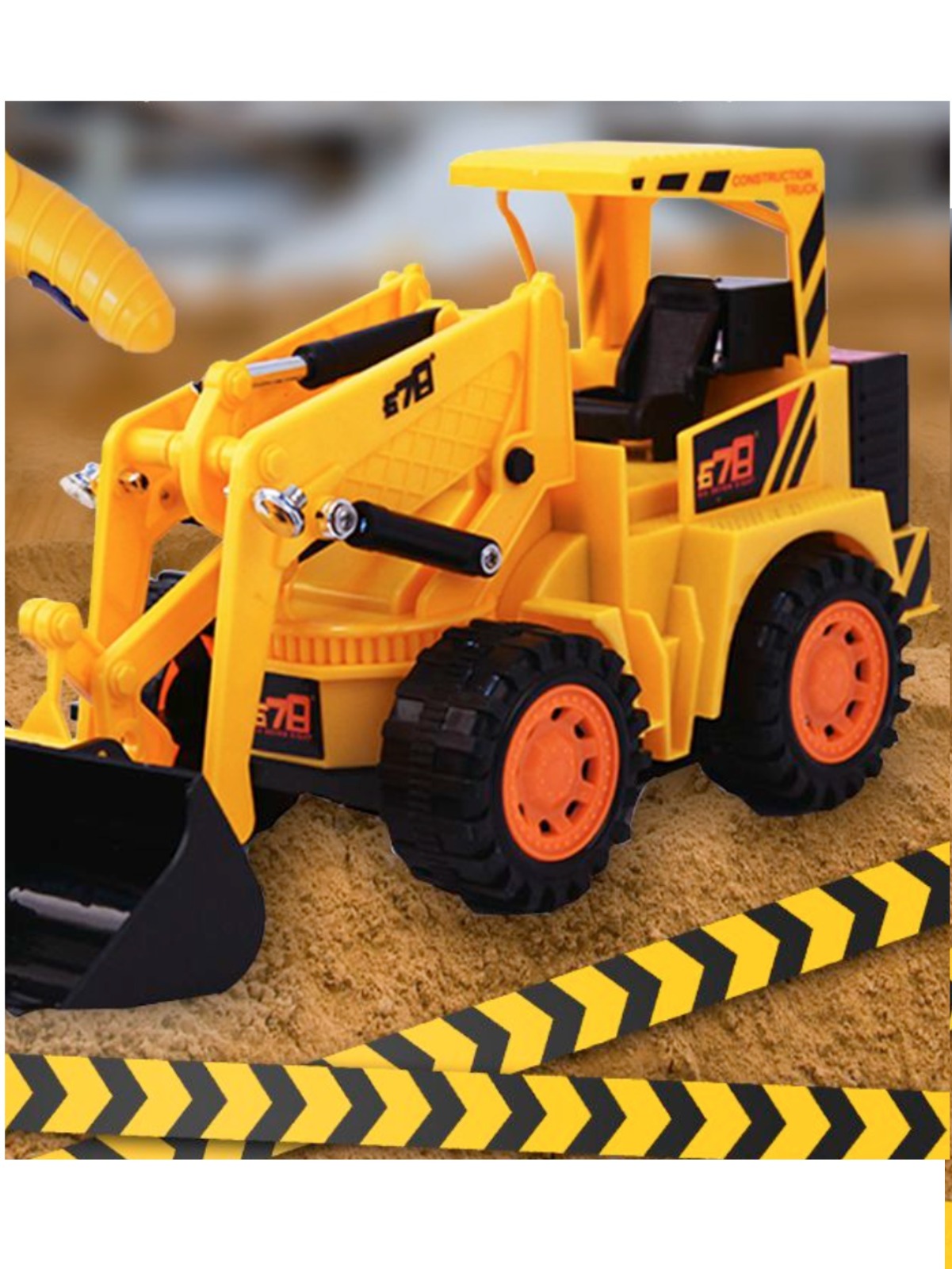 Carro Control Remoto Construcción Camion Pesado Aplanador Pala Excavadora