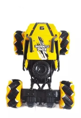 Carro Off-road Horizontal Radio Control Y Pulsera 360° Amarillo