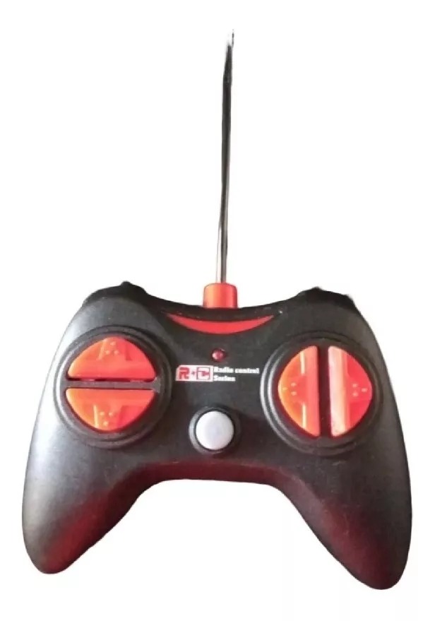 Rotating Carro Loco Musical Azul 3d Gira 360° Stunt Radio Control.