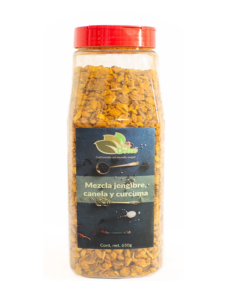MEZCLA JENGIBRE, CANELA Y CURCUMA VITA DOLCE