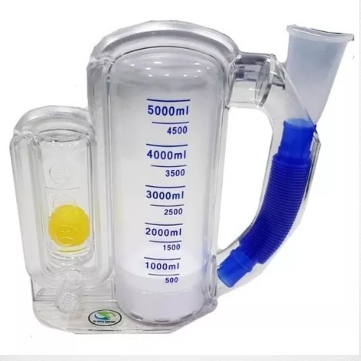 Espirometro De Incentivo 5000 Adulto Ejercitador Pulmonar