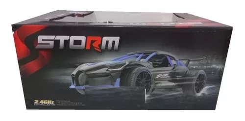 1/16 Rc Carro 2.4g Rc Drifter Aleación Control Remoto Drift Azul