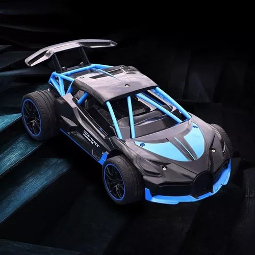 1/16 Rc Carro 2.4g Rc Drifter Aleación Control Remoto Drift Azul