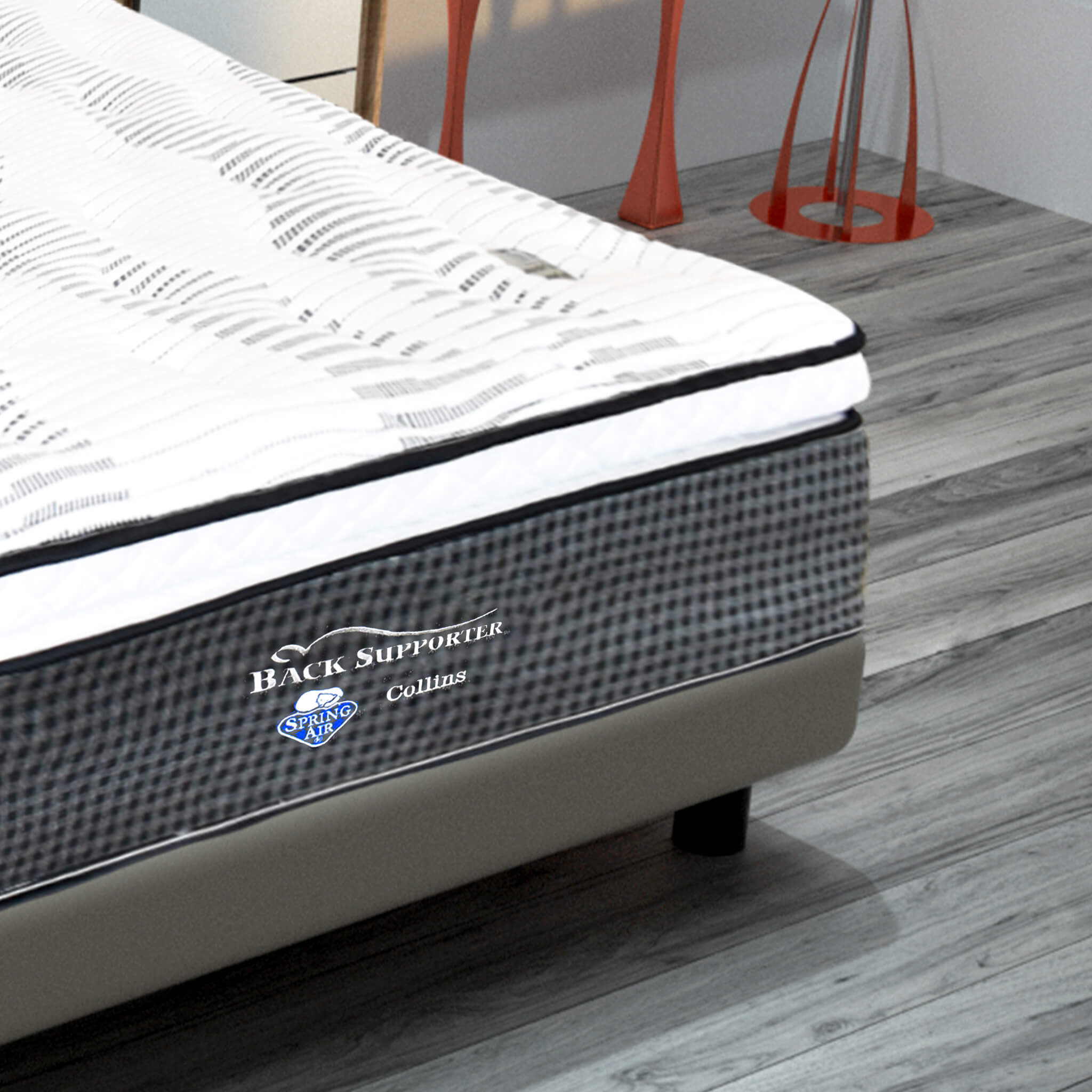 Colchón Spring Air Collins King Size 