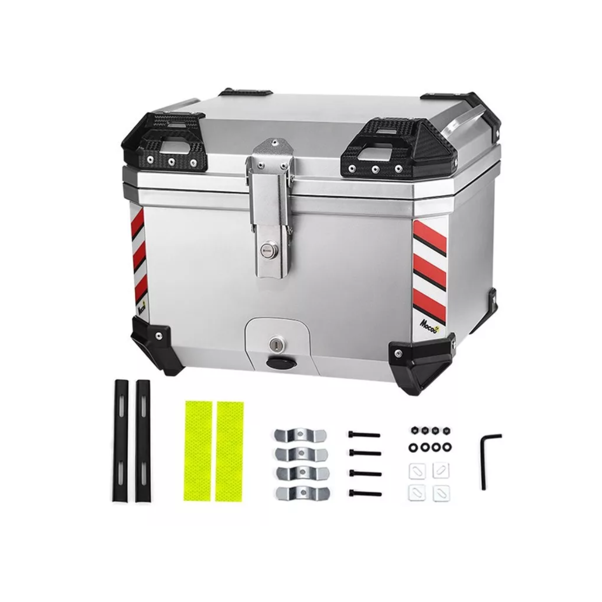 Caja Para Moto Cajuela Casco Maletero Motocicleta 46l Caja