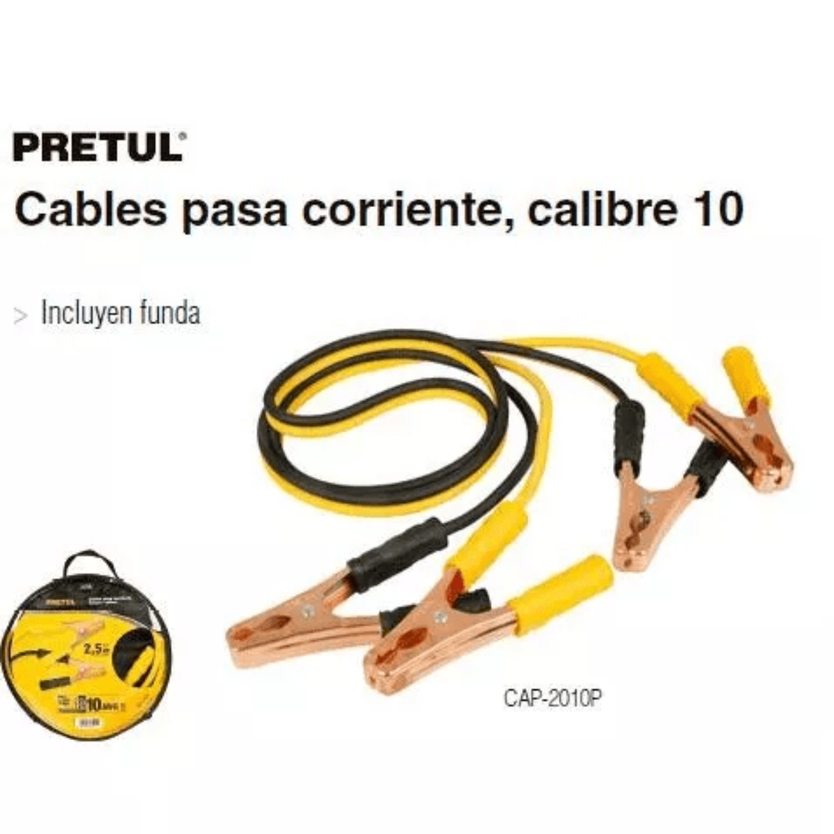 Juego De Cables Para Pasar Corriente