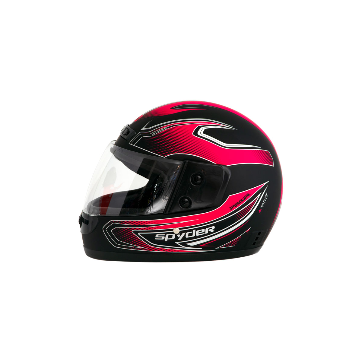 Casco Para Moto Cerrado Fast XL Rojo Negro