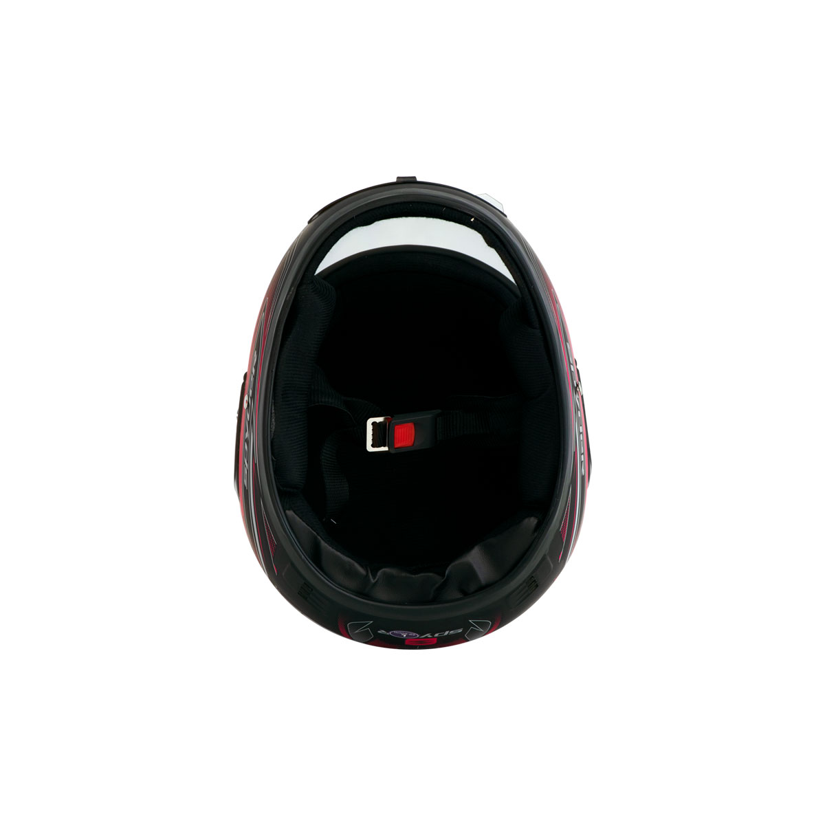 Casco Para Moto Cerrado Fast XL Rojo Negro