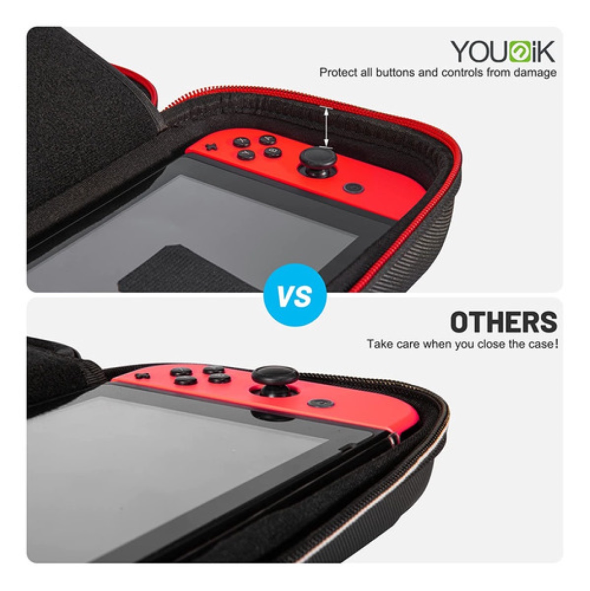 Kit De Accesorios Para Nintendo Switch/oled Bolso De Mano Negro 