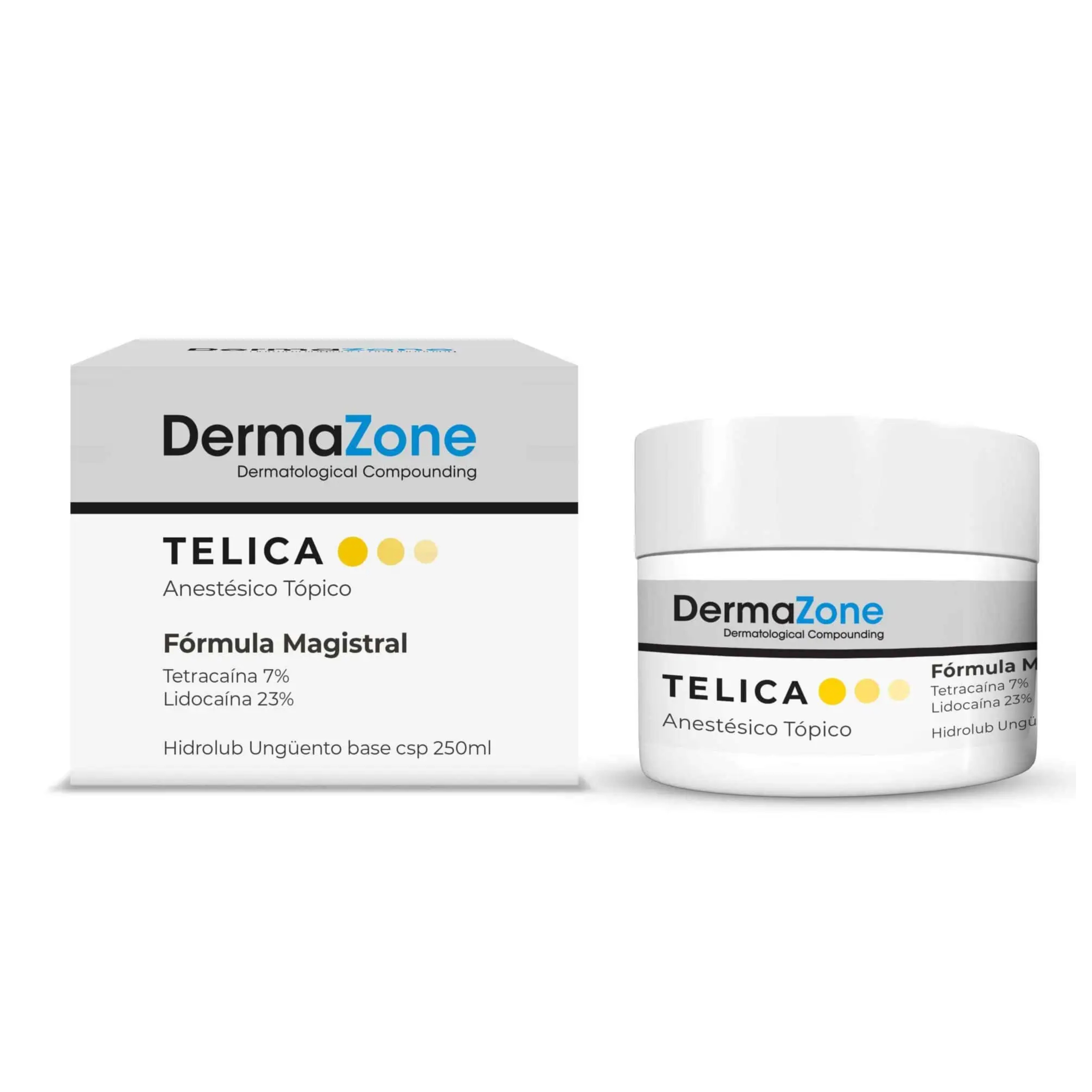 Telica gel tópico para tattoo,  microblading y delineado