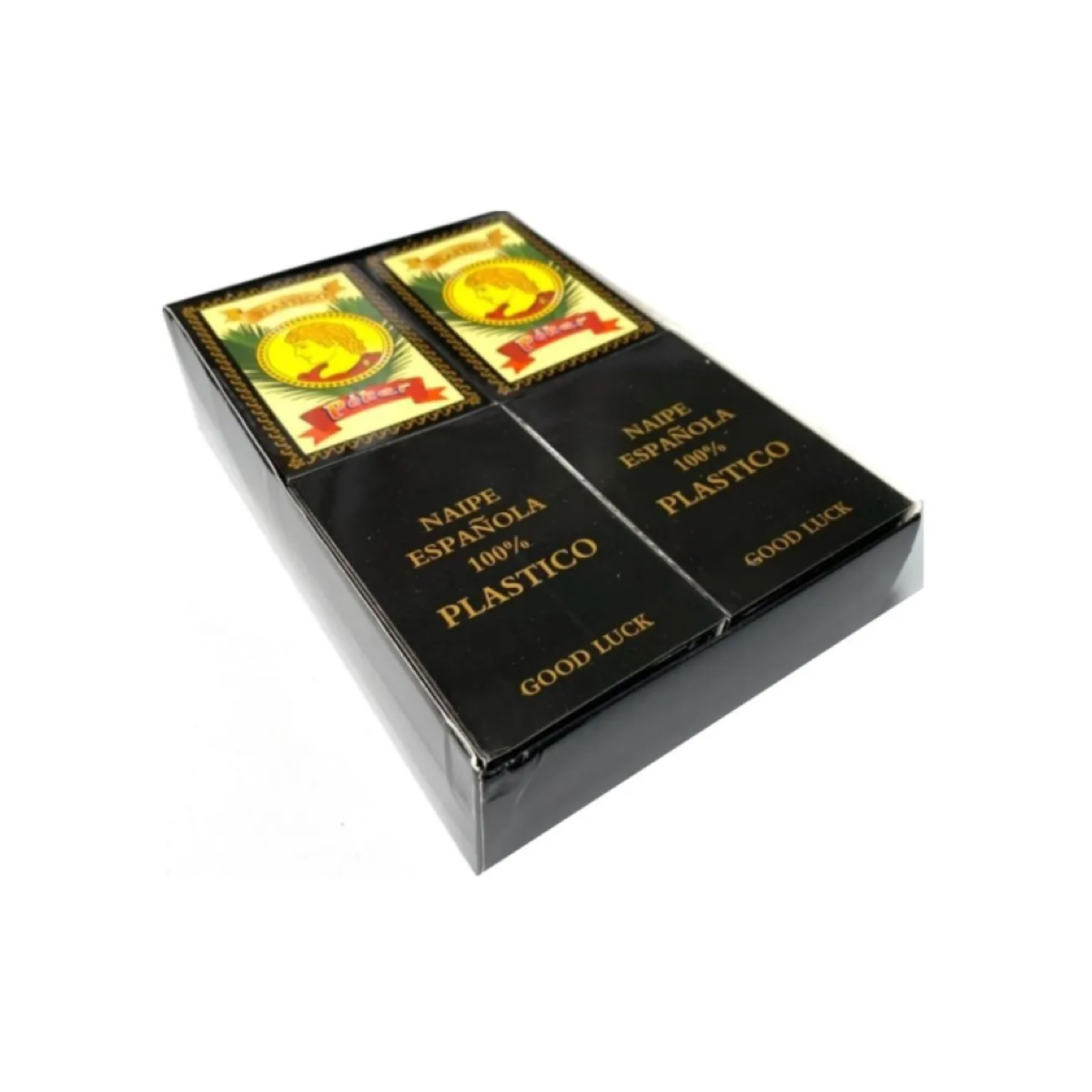 Baraja Española Naipe 12 Juego Cartas 100% Plastificada