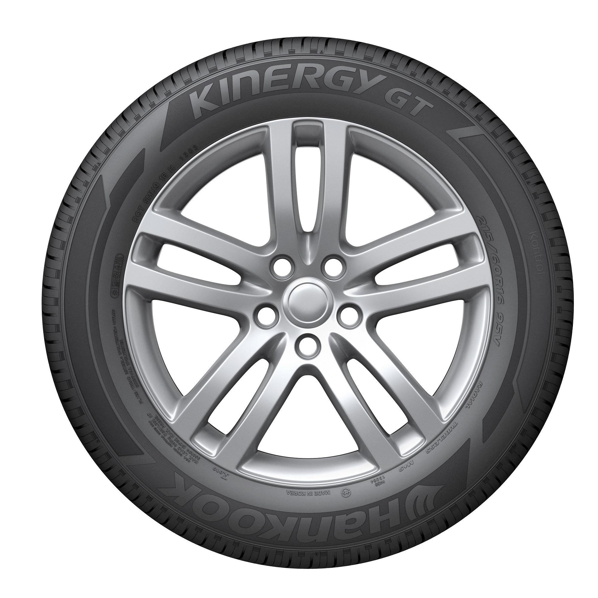  Llanta 215 55 R17 KINERGY GT H436  93H HANKOOK 
