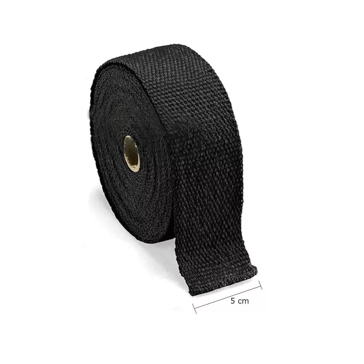 Cinta Termica Escape Moto Anti Quemadura Decorativa 5m Negro