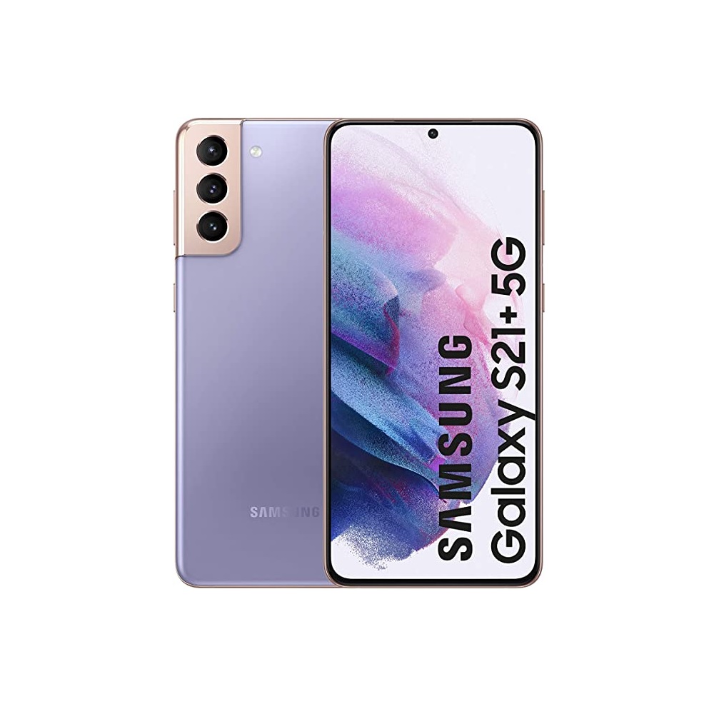 Samsung Galaxy S21 Plus 128 GB Reacondicionado Liberado de Fábrica Lila.