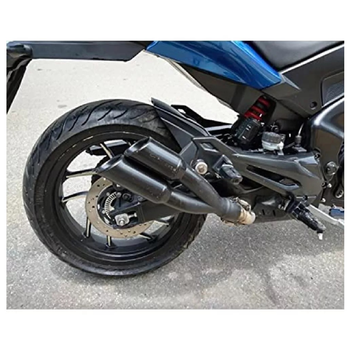 Escape Silenciador Para Moto 38-51mm Doble Escapes Tubos