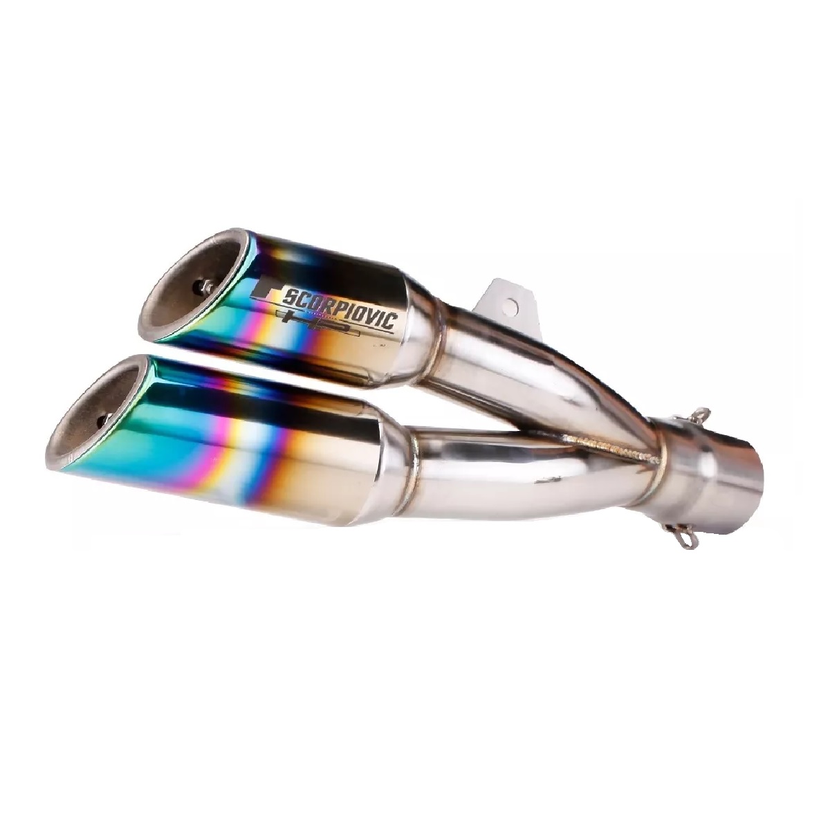 Escape Moto Deportivo Y Silenciador Acero Inoxidable 51mm Multicolor