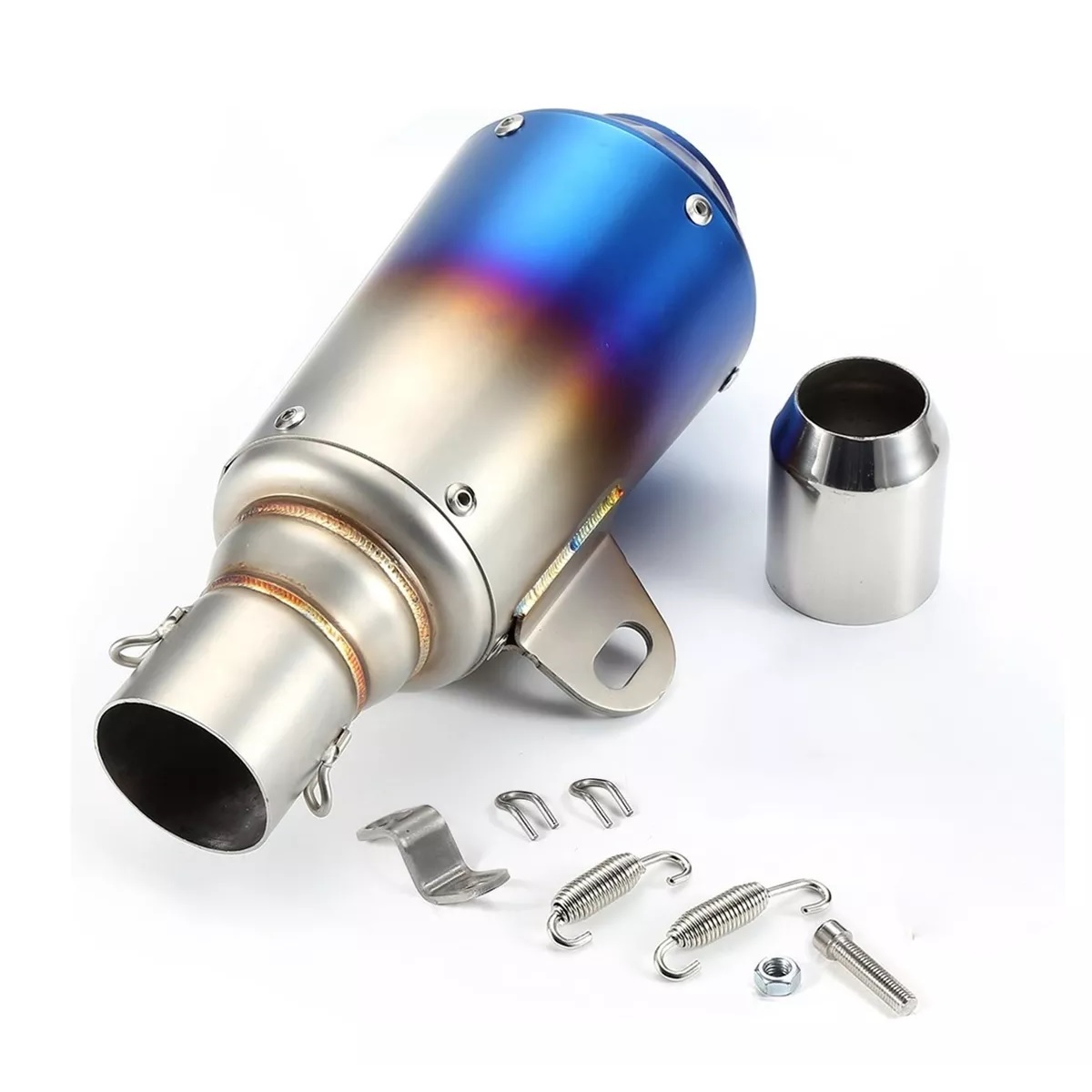 Escape Silenciador Deportivo Moto Universales Cortos 260 Mm