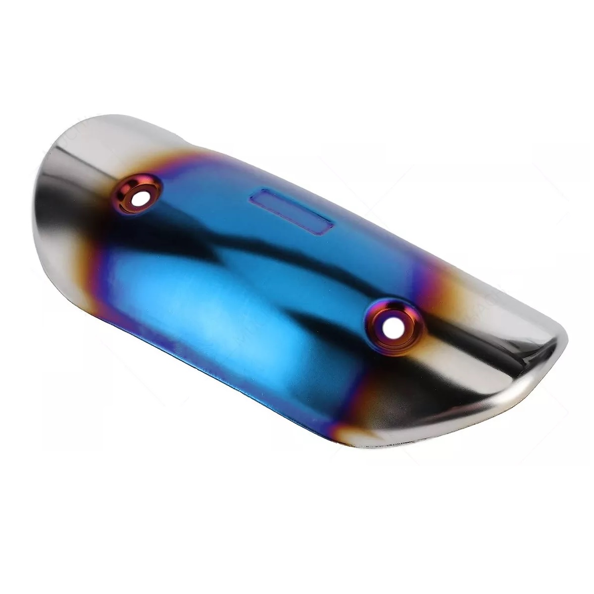 Cubierta Tapa Tubo Escape Universal De Anti-escaldado Azul Acero