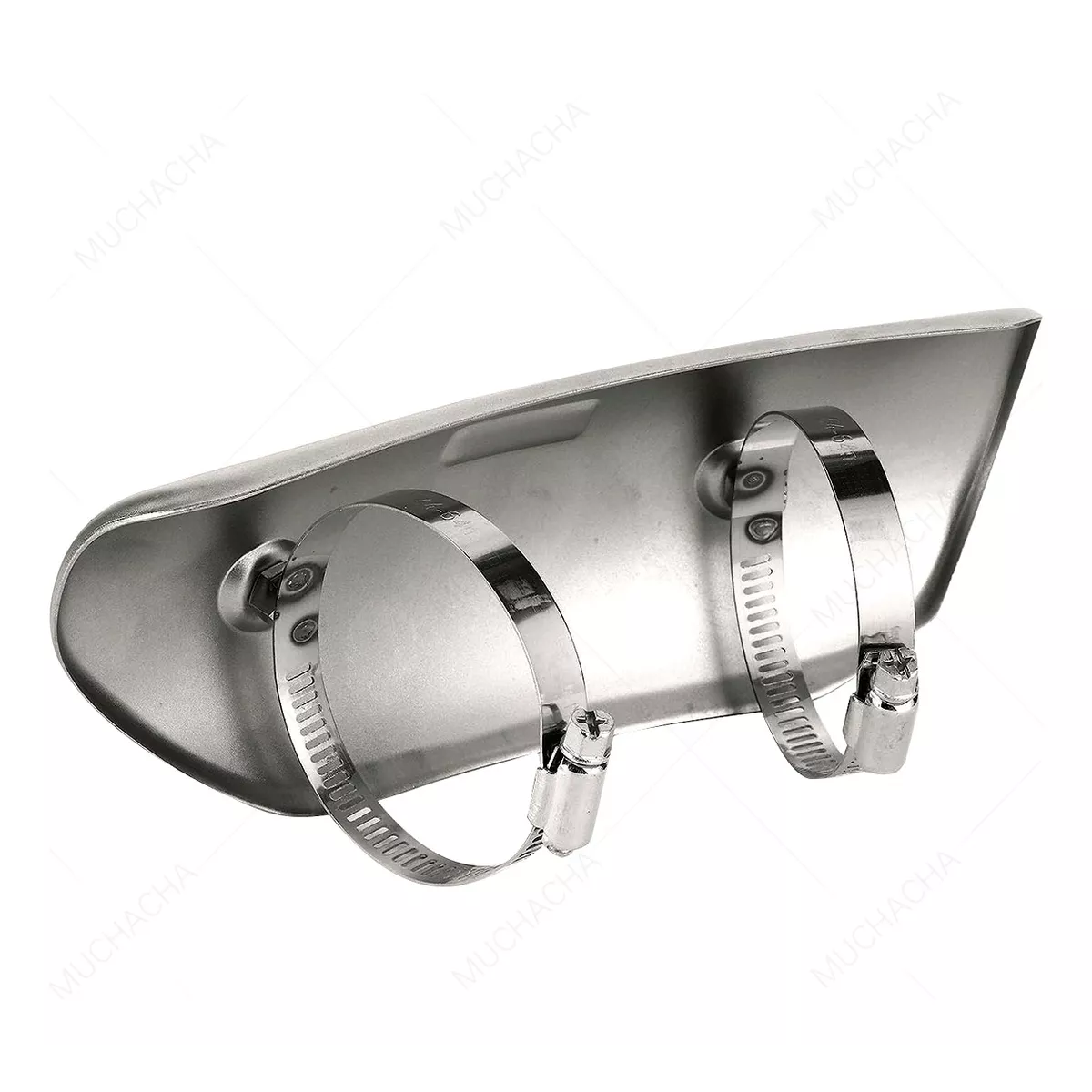 Cubierta Tapa Tubo Escape Universal De Anti-escaldado Plateado