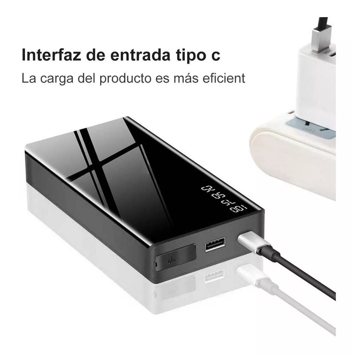 Arrancador De Auto Portátil Cargador Baterias De Emergencia