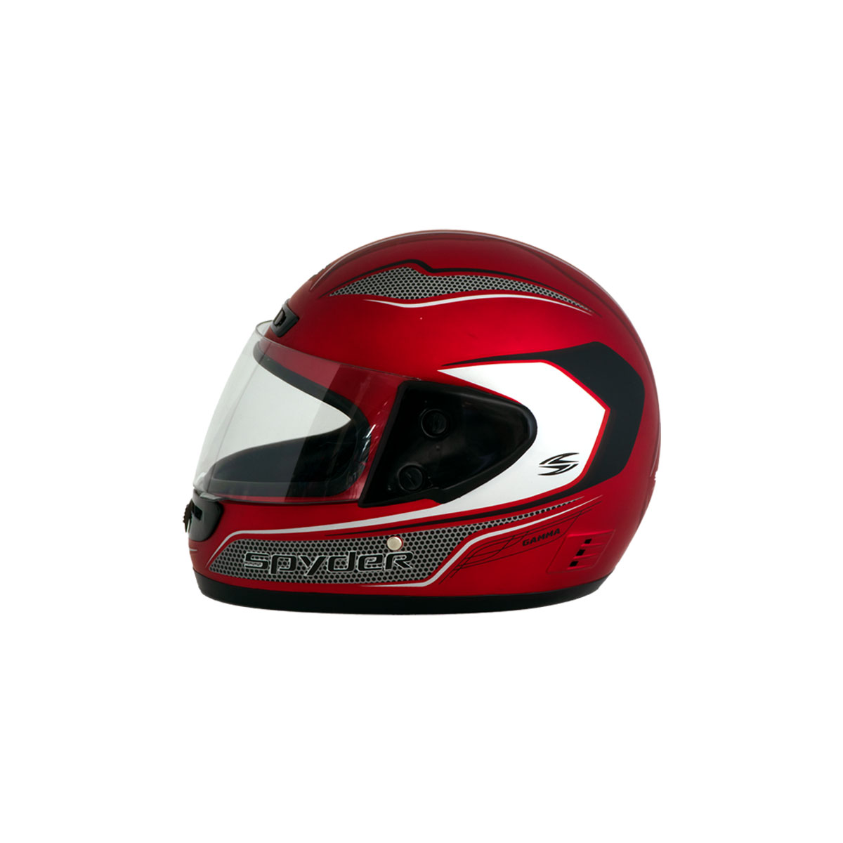 Casco Para Moto Cerrado Gama L Rojo