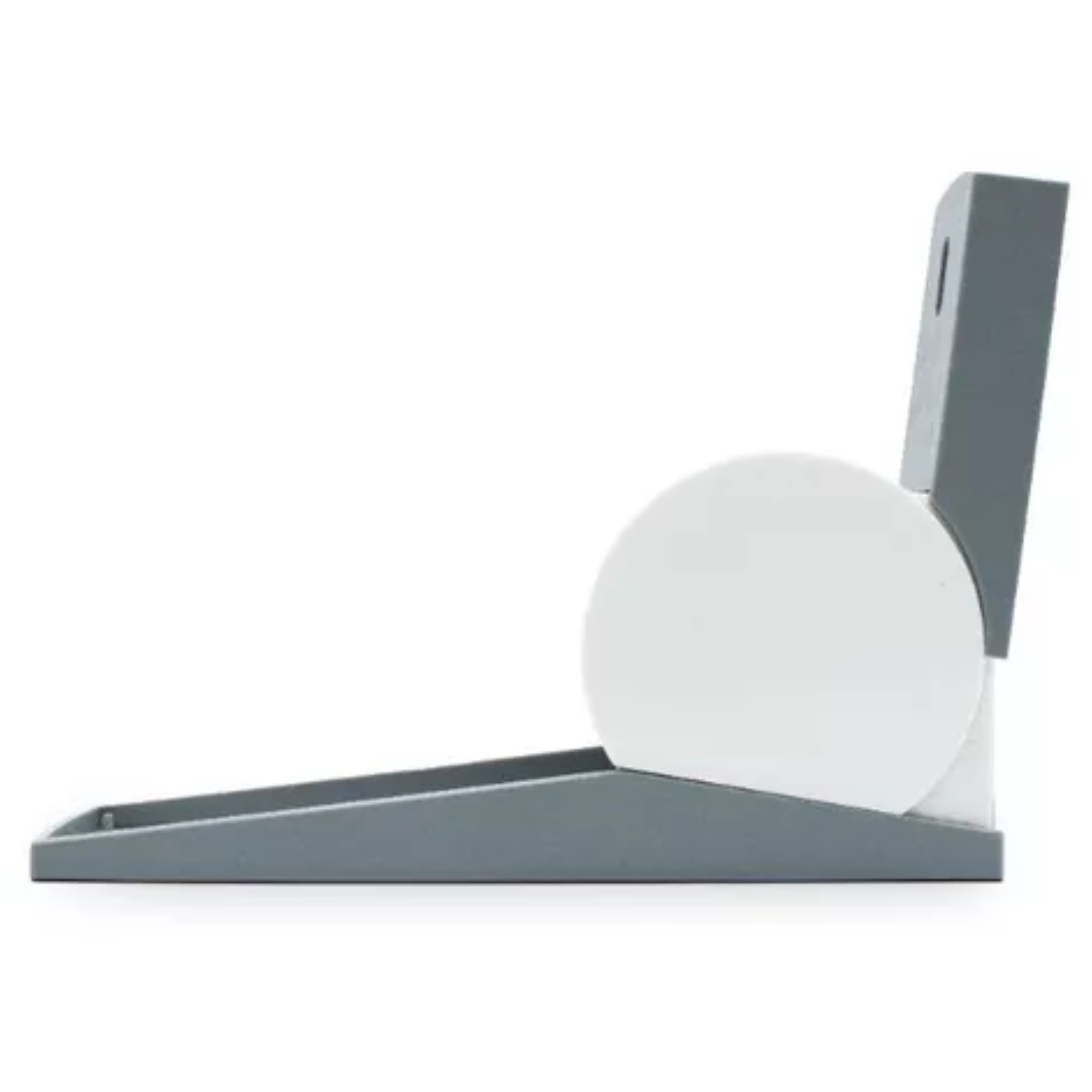 Estadímetro Tallímetro 2 Metros Con Fijación A Pared Color Gris