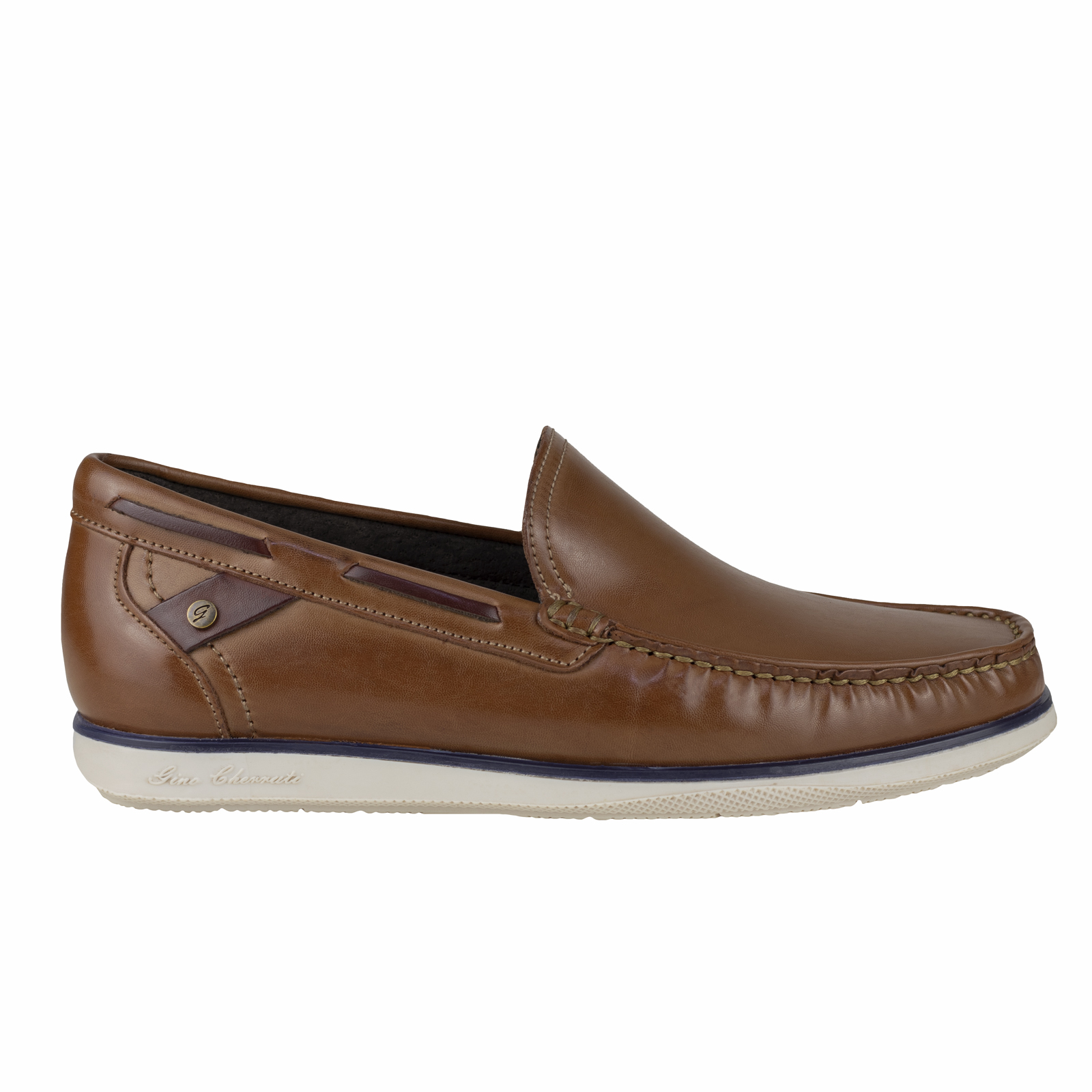 Mocasin Hombre Clasico Casual Gino Cherruti 3613 Tan Confort.