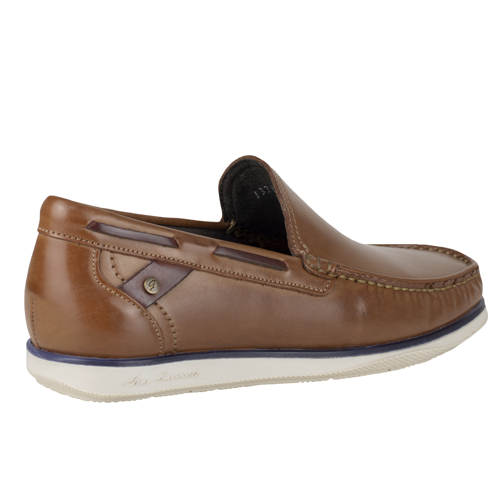 Mocasin Hombre Clasico Casual Gino Cherruti 3613 Tan Confort.