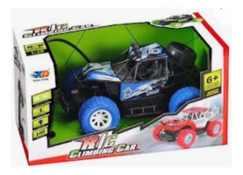 Carro Radio Control Azul Climbing Car Speed Velocidad Diversión.