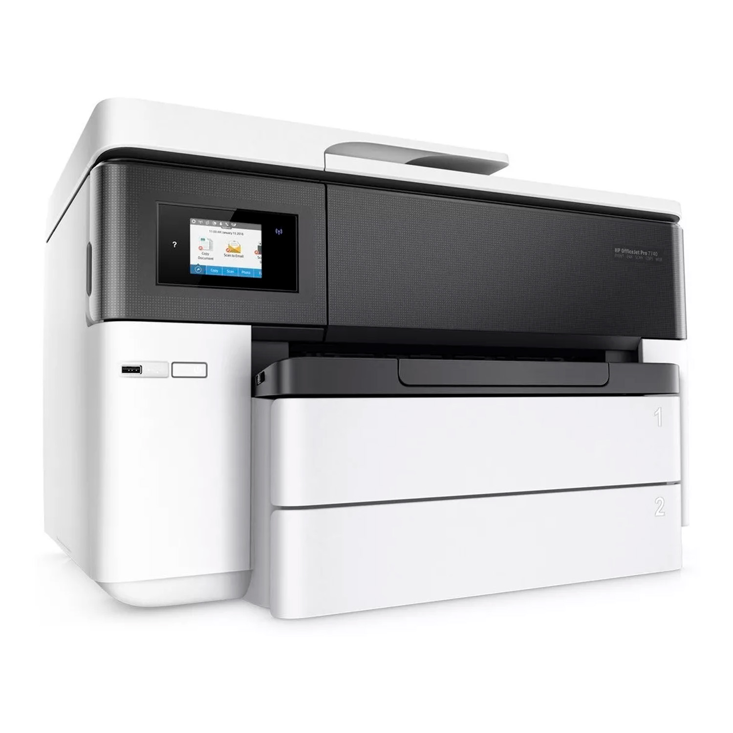 Multifuncional HP OfficeJet Pro 7740 de Formato Ancho, Color Inyección.