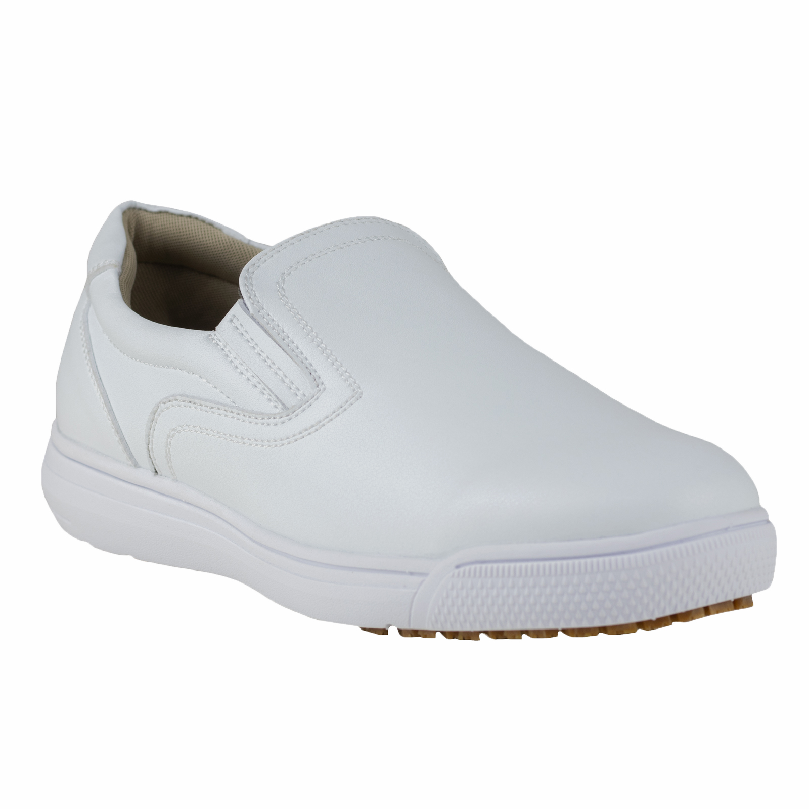 Zapato Tipo Clinico Chefmx Medico Chef Hotel Antiderrapante 7101 Blanco