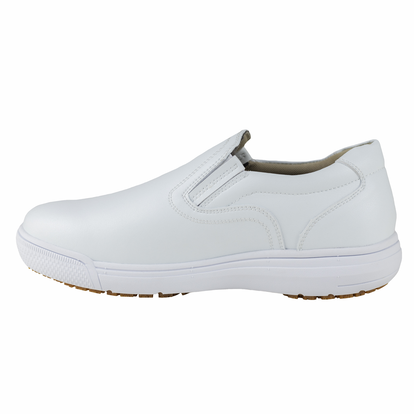 Zapato Tipo Clinico Chefmx Medico Chef Hotel Antiderrapante 7101 Blanco