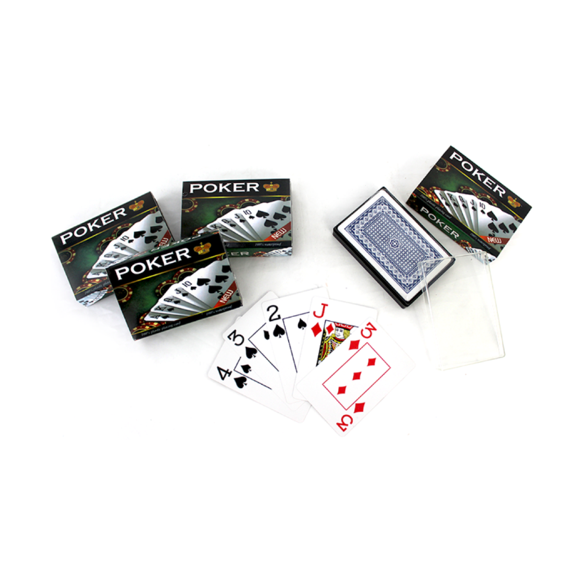 Baraja Americana Poker 12 Juego Cartas 100% Plastificada