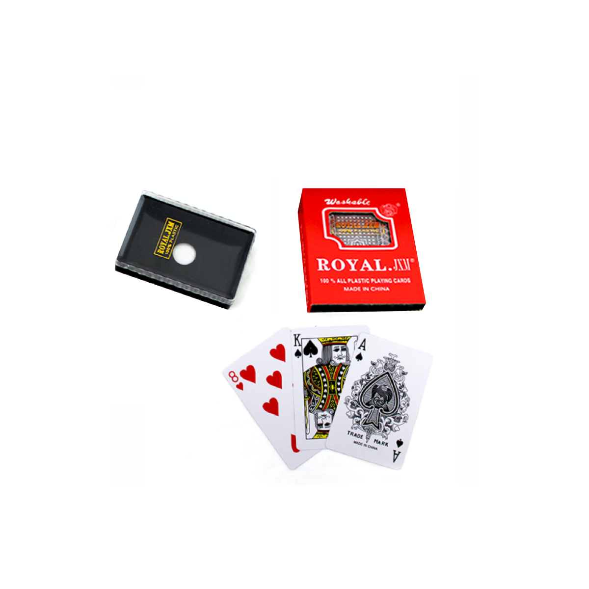 Baraja Americana Royal 12 Juego Cartas 100% Plastificada