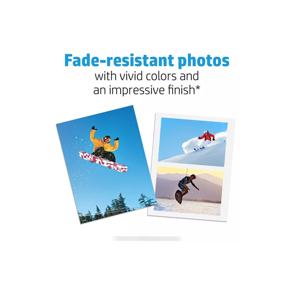 Papel Fotografico Hp 50 Hojas Tamaño Carta 200gr