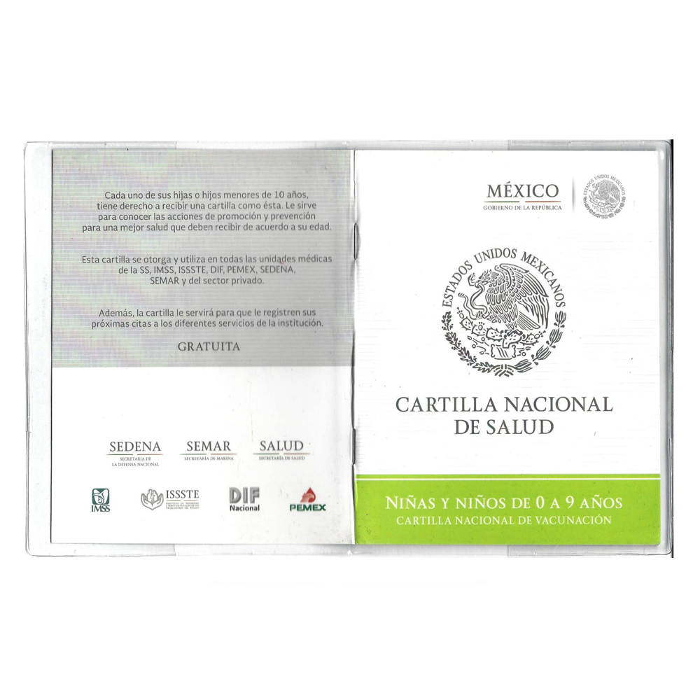 25 Forro Vinil Tarjeton Seguro Carnet Imss De 14.8x23.1cm Calibre 8