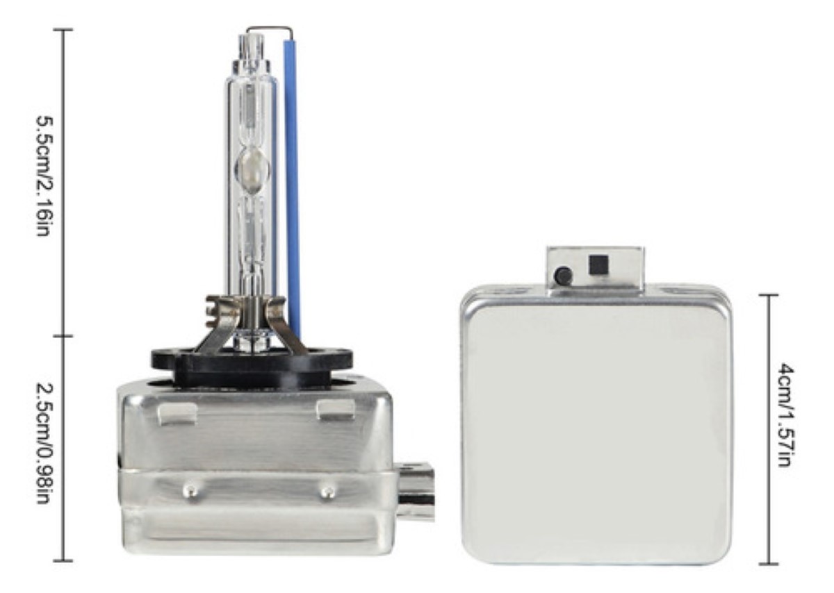 Focos De Coche D3s Hid Xenon Faros Kits 8000k Gris