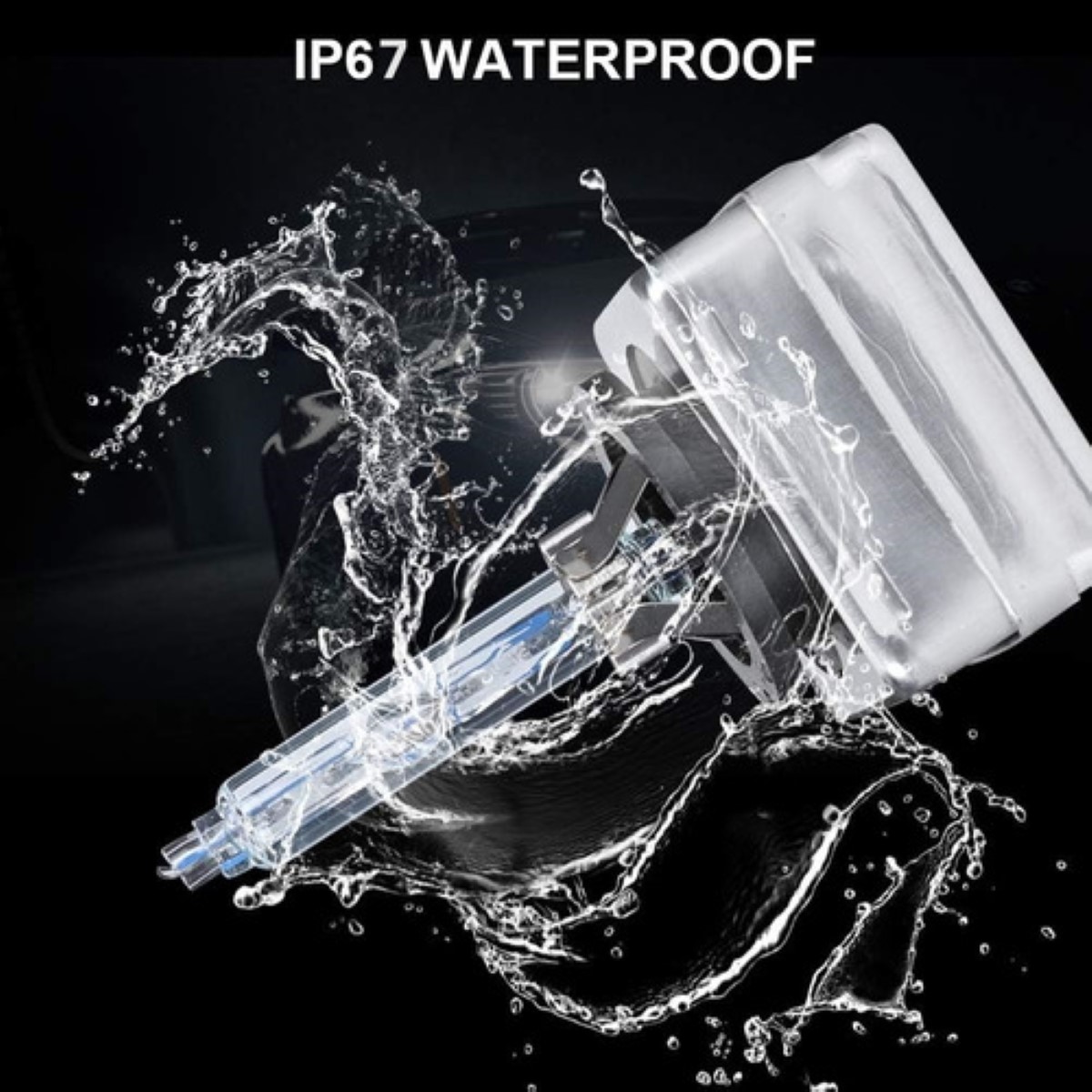 Focos De Coche D3s Hid Xenon Faros Kits 8000k Gris