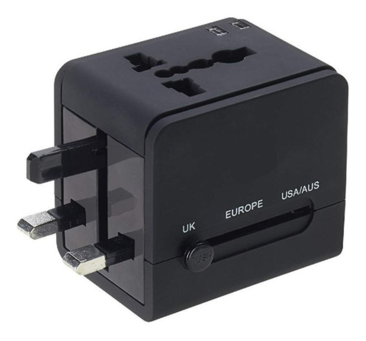 Adaptador De Corriente Clavija Universal Internacional Viaje