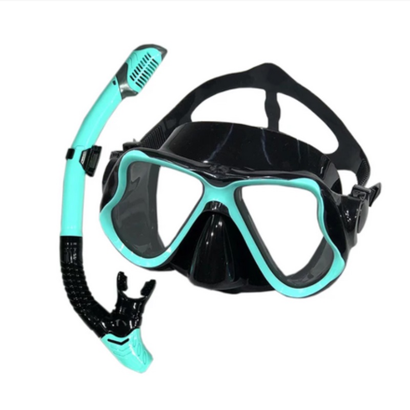 Mascara de buceo Esnorquel vidrio templado.