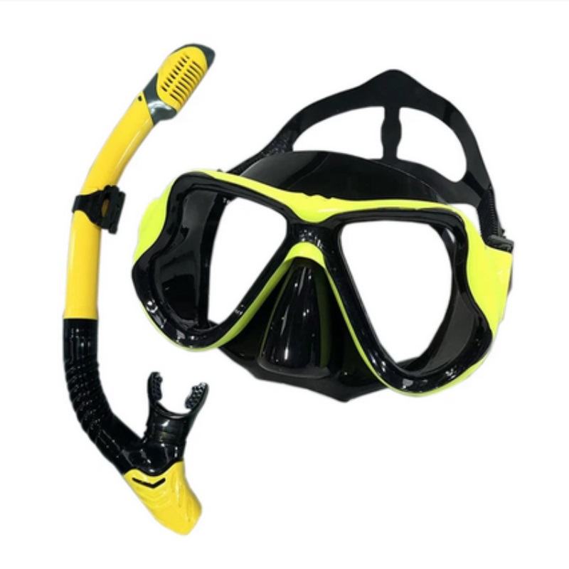 Mascara de buceo Esnorquel vidrio templado.