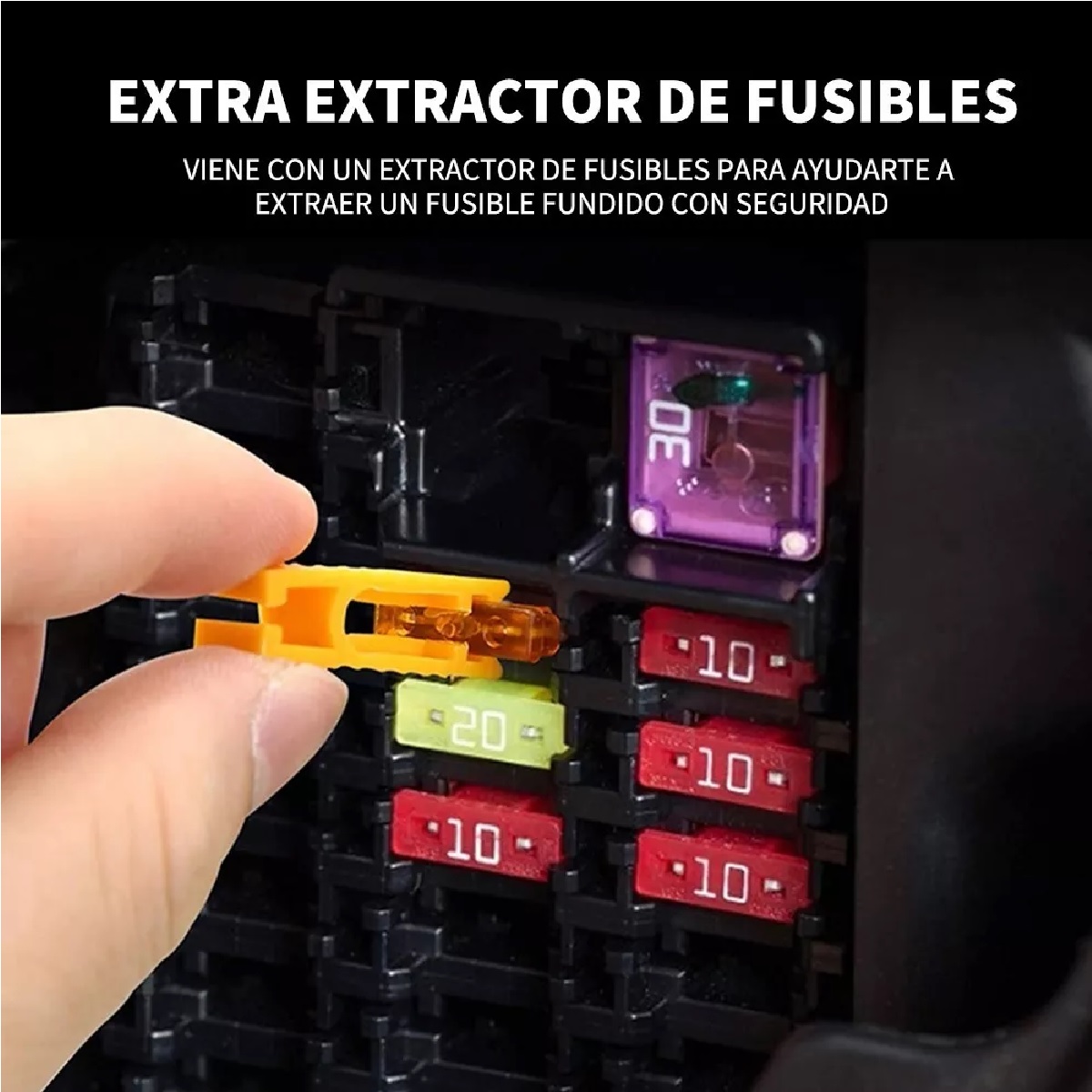 Kit 1000 Piezas Fusibles Coche Automotriz Con Caja