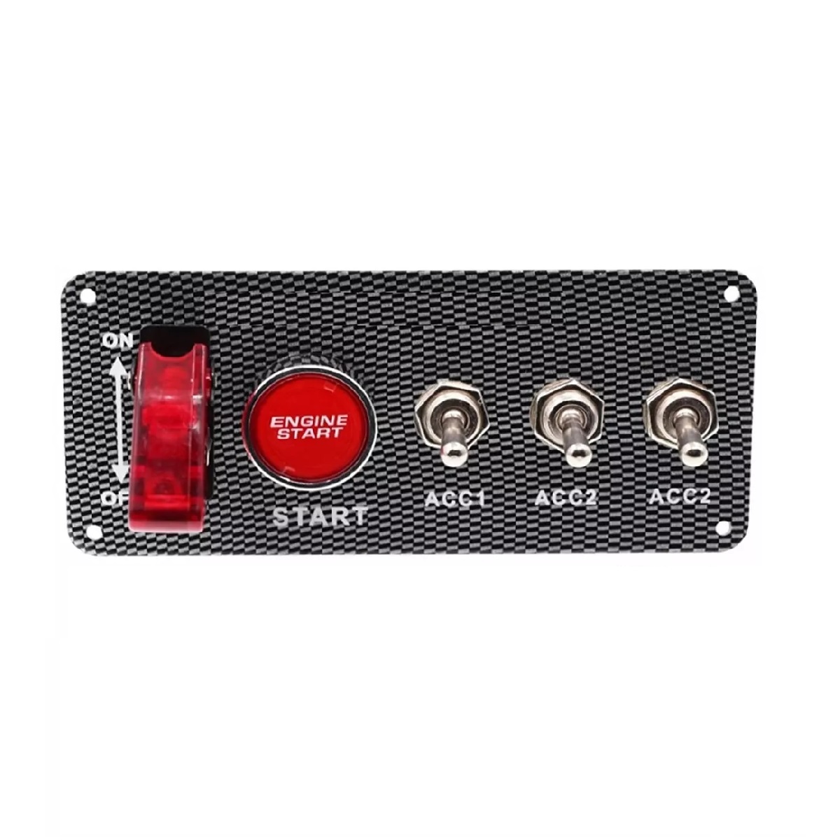 Botón De Arranque Racing Switch Encendido Panel De Auto 12v