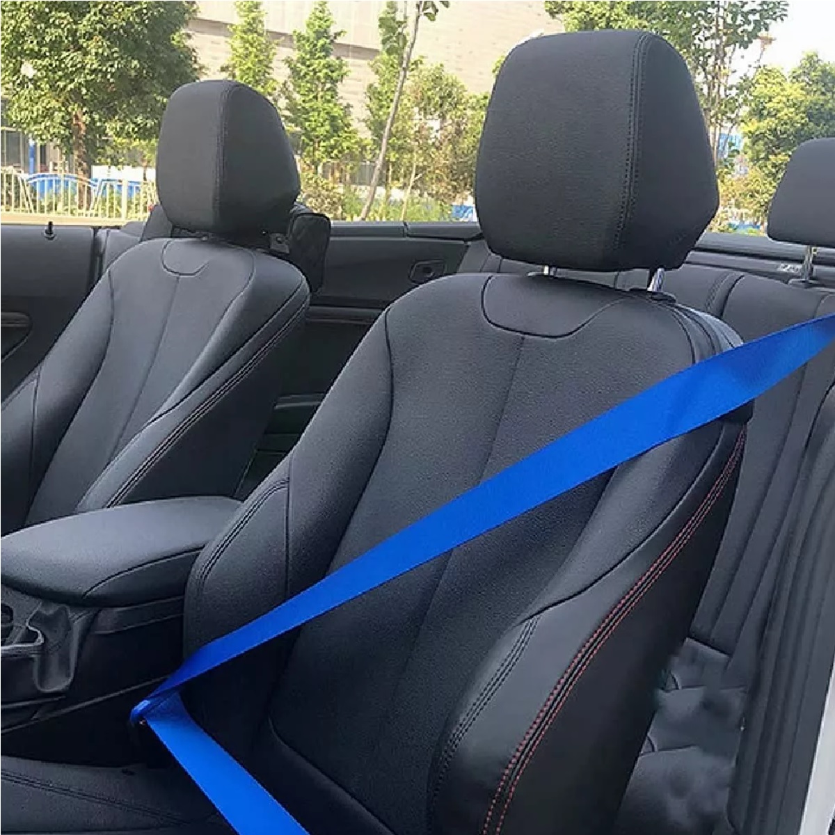 Rollo De Cinturón De Seguridad De Coche De Color Azul Marino